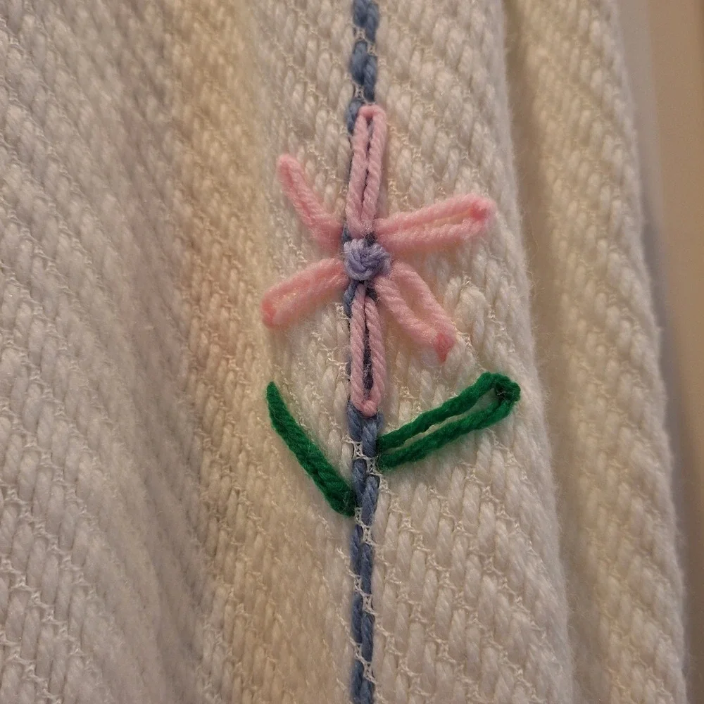 Vintage Throw Blanket Unisex 44